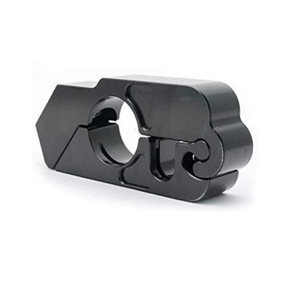 Motorbike Handlebar Lock - MASO Aluminum Alloy Anti-Theft Brake Lock for Motorbike Motorcycle Bike Scooter Moped ATV(Black)