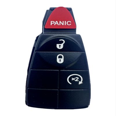 KAWIHEN Keyless Entry Key Fob Skin Fit for Chrysler Town and Country Dodge Durango Grand Caravan Journey Ram 1500 2500 3500 Jeep Grand Cherokee GQ4-53T M3N5WY783X IYZ-C01C