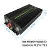 KRXNY 3000W Pure Sine Wave Power Inverter Converter 24V DC to 120V AC 60HZ Off Grid with LCD Display for RV Camping Home Solar view 3