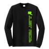 Just Ride Motocross Moto MX Shirt Long Sleeve Motorcycle Dirt Bike NEON Yellow (3X-Large) view 1
