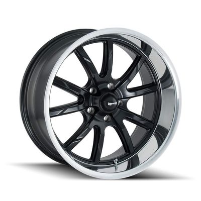 RIDLER 650 MATTE BLACK POLISHED 20X10 5-127 0MM 83.82MM