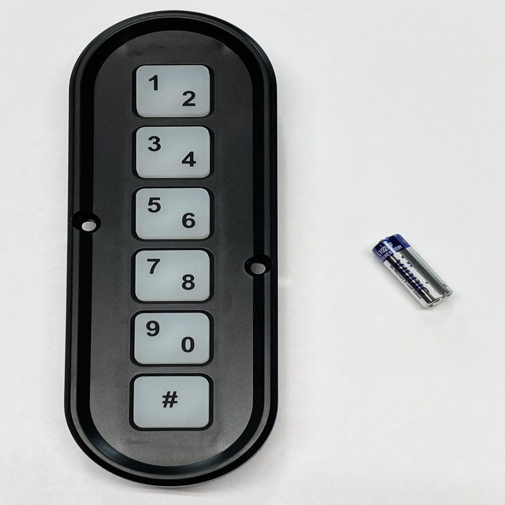 HD008-B Vertical Wireless keypad Vertical Display for keyless Entry Lock for car, Truck, Service Body, Toolbox