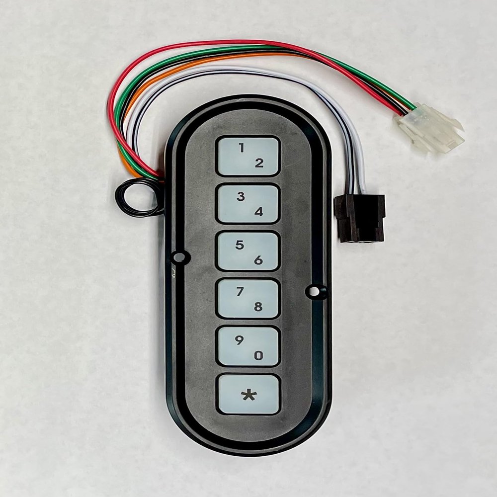 P.O.P Locks HD008 Hardwired Vertical Display Keypad Controller