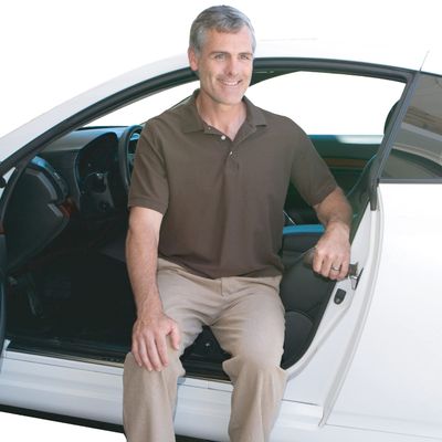 Able Life Auto Assist Grab Bar, Portable Vehicle Support Handle for Standing Assistance, Ergonomic Cane with Built-in Key Compartment for Adults, Seniors, and Elderly