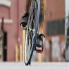 Oopsmark's Pedal Belt Toe Straps for Fixed Gear, Fixie, Single Speed Bikes and Bicycles (Brown) view 2