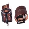 Oopsmark's Pedal Belt Toe Straps for Fixed Gear, Fixie, Single Speed Bikes and Bicycles (Tan) view 4