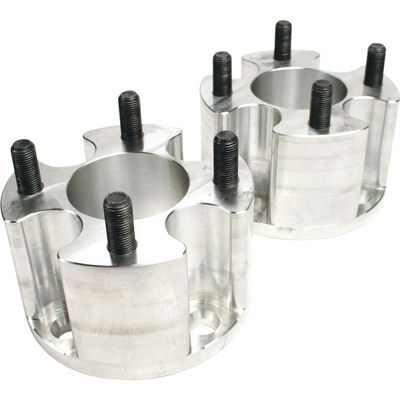 Set of (2) 3" Aluminum Wheel Spacers for Golf Carts (Universal Fit)