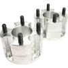Set of (2) 3" Aluminum Wheel Spacers for Golf Carts (Universal Fit) view 1