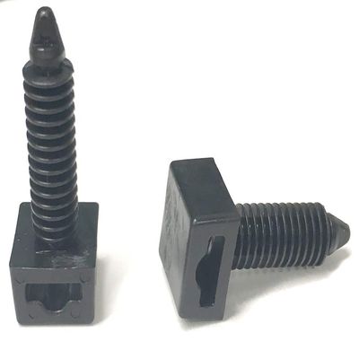 AMZ Clips And Fasteners 25 1/4" Black Push Mount Cable Tie Fin Clips