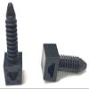 AMZ Clips And Fasteners (25) 3/16" Black Push Mount Cable Tie Fin Clips view 1