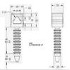 AMZ Clips And Fasteners (25) 3/16" Black Push Mount Cable Tie Fin Clips view 2