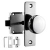Five Oceans Boat Door Lock, Marine Door Latch, Door Knob Chrome-Plated Finish, Surface Mount, for RV Camper Boat Trailer Truks - FO1409 view 1