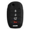 KeyGuardz Keyless Entry Remote Car Key Fob Outer Shell Cover Soft Rubber Protective Case for Kia Hyundai OSLOKA-875T, TQ8-RKE-4F19 view 1