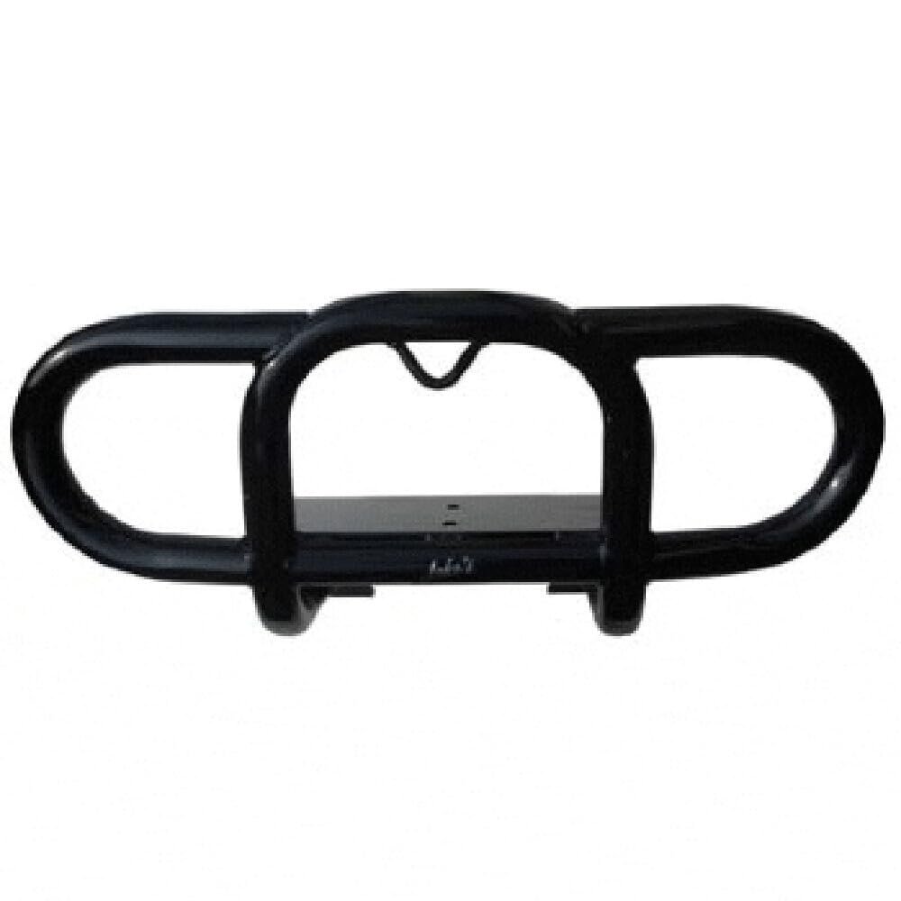 Jake's Front Winch Mount Bumper for Club Car Precedent Golf Cart Models | Black Powder Coated Steel | Compatible with 2004-2021 Models