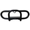 Jake's Front Winch Mount Bumper for Club Car Precedent Golf Cart Models | Black Powder Coated Steel | Compatible with 2004-2021 Models view 1