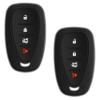 Protective Keyless Entry Remote Car Smart Key Fob Outer Shell Cover Soft Rubber Case for Chevy Volt Bolt Sonic Spark HYQ4EA (Pack of 2) view 1