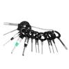 11 Pcs/Set Auto Car Terminal Removal Tool Plug Circuit Board Wire Harness Terminal Extraction Pick Connector Crimp Pin Back Needle Remove Set view 1
