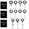 11 Pcs/Set Auto Car Terminal Removal Tool Plug Circuit Board Wire Harness Terminal Extraction Pick Connector Crimp Pin Back Needle Remove Set view 2