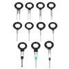 11 Pcs/Set Auto Car Terminal Removal Tool Plug Circuit Board Wire Harness Terminal Extraction Pick Connector Crimp Pin Back Needle Remove Set view 4