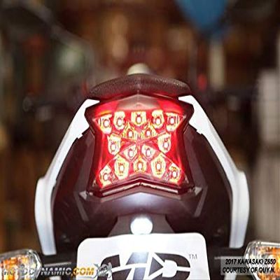 Railside Performance Ninja 650 Z650 2017-2019 Z900 2017-2024 Z H2 2020 + Integrated Sequential LED Tail Light