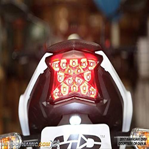 Railside Performance Ninja 650 Z650 2017-2019 Z900 2017-2024 Z H2 2020 + Integrated Sequential LED Tail Light