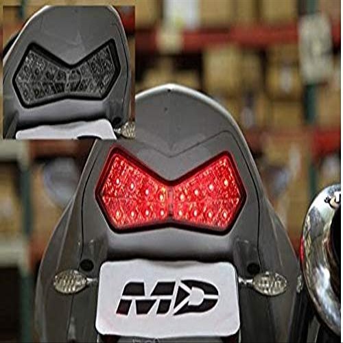 Railside Performance 2003-2006 Z1000 03-04 ZX-6R ZX-6RR Integrated Sequential LED Tail Light Smoke