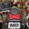 Railside Performance 2003-2006 Z1000 03-04 ZX-6R ZX-6RR Integrated Sequential LED Tail Light Smoke view 1