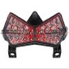 Railside Performance 2003-2006 Z1000 03-04 ZX-6R ZX-6RR Integrated Sequential LED Tail Light Smoke view 3
