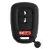 KeyGuardz Keyless Entry Remote Car Key Fob Outer Shell Cover Soft Rubber Protective Case for Honda CR-V HR-V Crosstour MLBHLIK6-1T (Pack of 2) view 1