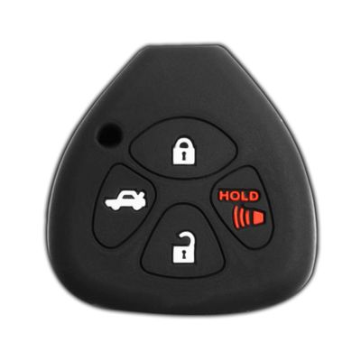 Keyless Entry Remote Car Key Fob Outer Shell Cover Soft Rubber Protective Case for Toyota Scion HYQ12BBY