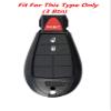 KAWIHEN Keyless Entry Remote Key Fob Skin Replacement for Chrysler Town and Country Dodge Durango Grand Caravan Journey Ram 1500 2500 3500 Jeep Grand Cherokee GQ4-53T M3N5WY783X IYZ-C01C view 3