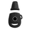 KeyGuardz Keyless Entry Remote Car Key Fob Outer Shell Cover Soft Rubber Protective Case for Saab 9-3 9.5 LTQSAAM433TX view 2