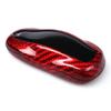 Cuztom Tuning Premium Real Red Carbon Fiber Key Case Cover Fits for 2012-2018 Tesla Model S Key Fob Remote view 1