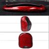 Cuztom Tuning Premium Real Red Carbon Fiber Key Case Cover Fits for 2012-2018 Tesla Model S Key Fob Remote view 4