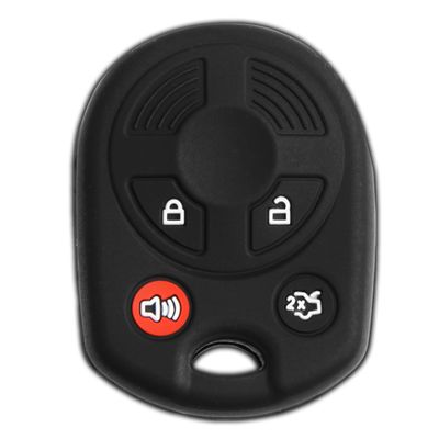 Keyless Entry Remote Car Key Fob Outer Shell Cover Soft Rubber Protective Case For Ford Lincoln Mercury