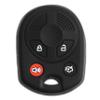 Keyless Entry Remote Car Key Fob Outer Shell Cover Soft Rubber Protective Case For Ford Lincoln Mercury view 1