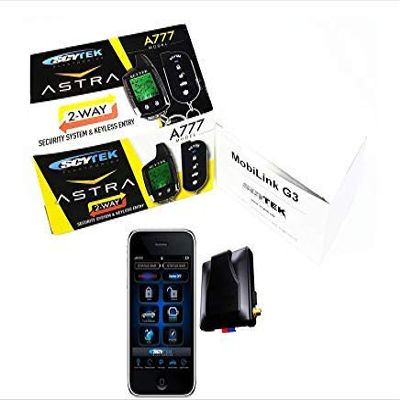 Scytek A777 Alarm 2 Way Remote Control Security System Mobilink App G3 Combo