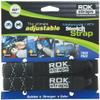ROK Straps ROK-10050 Black/Reflective 18" - 60" Motorcycle/ATV Adjustable Stretch Strap view 1