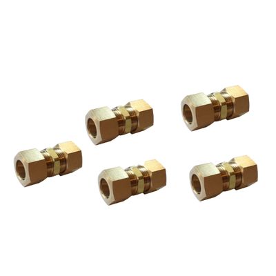 MPC Compression Tube Coupler - For 1/2" O.D. Air Tube (5 PACK)