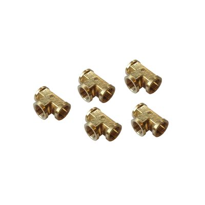 MPC 3-Way Brass Manifold - 3 x 3/8" F NPT (5 PACK)