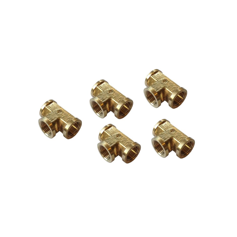 MPC 3-Way Brass Manifold - 3 x 3/8" F NPT (5 PACK)