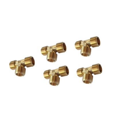 MPC 3-Way Brass Manifold - 3 x 1/2" M NPT (5 PACK)