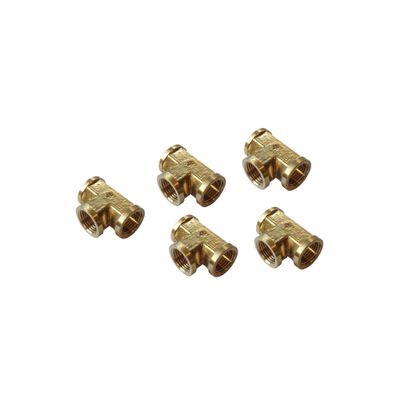 MPC 3-Way Brass Manifold - 3 x 1/2" F NPT (5 PACK)