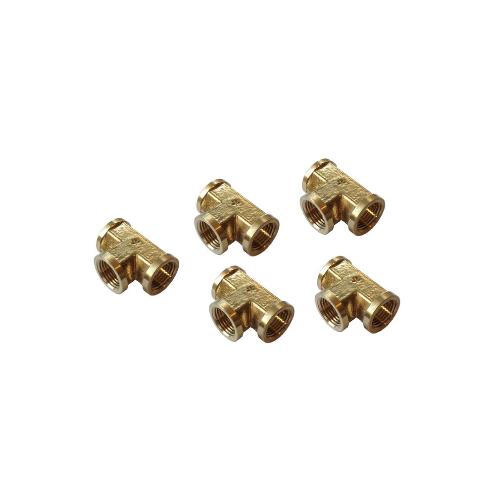 MPC 3-Way Brass Manifold - 3 x 1/2" F NPT (5 PACK)