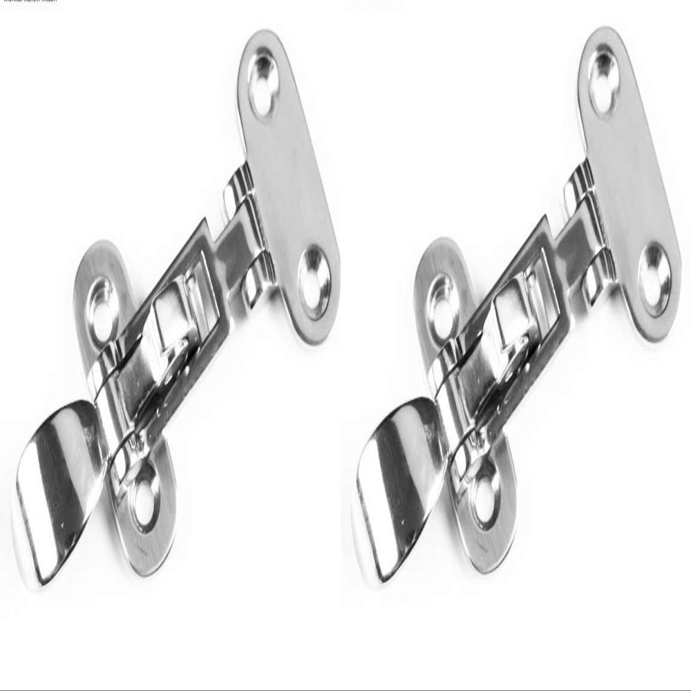 Two Stainless Steel LOCKABLE HOLD DOWN CLAMPS