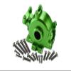 GPM for Losi 1:10 Baja Rey/Rock Rey Upgrade Parts Aluminum Front Gear Box - 1 Set Green view 1