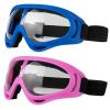 LJDJ Motorcycle Goggles - Glasses Set of 2 Transparent Lenses Dirt Bike ATV Motocross Anti-UV Adjustable Riding Offroad Protective Combat Tactical Military Goggles Men Women Kids Youth Adult view 1