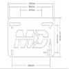 Railside Performance Compatible With Ninja 650 Z650 2017-2025 Fender Eliminator Tail Tidy view 4