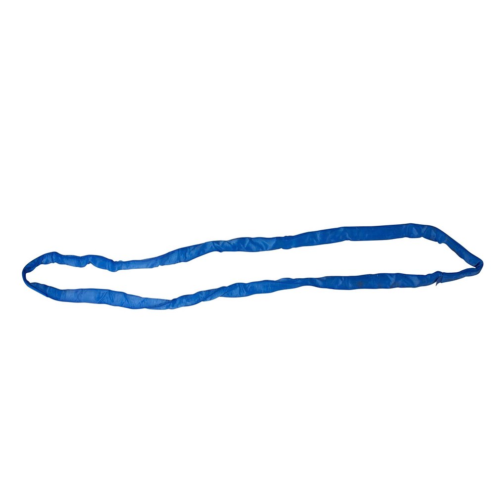 Mytee Products 12 ft Blue Polyester Endless Round Sling 21200 LBS Vertical Capacity | 17000 LBS Choker | 42400 LBS Basket | Heavy Duty Endless Sling for Wrecker Recovery, Lifting & Towing