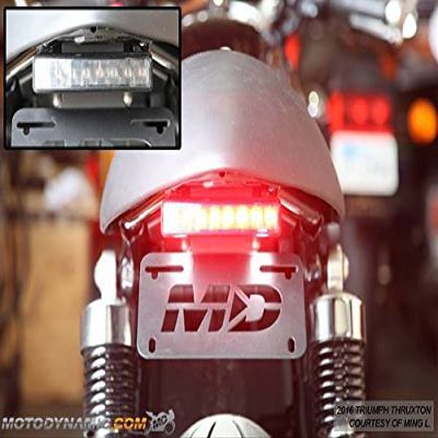 Thruxton 1200 (R) 2016-2018 and Speed Twin 2019-2020 Fender Eliminator with LED Tail Light